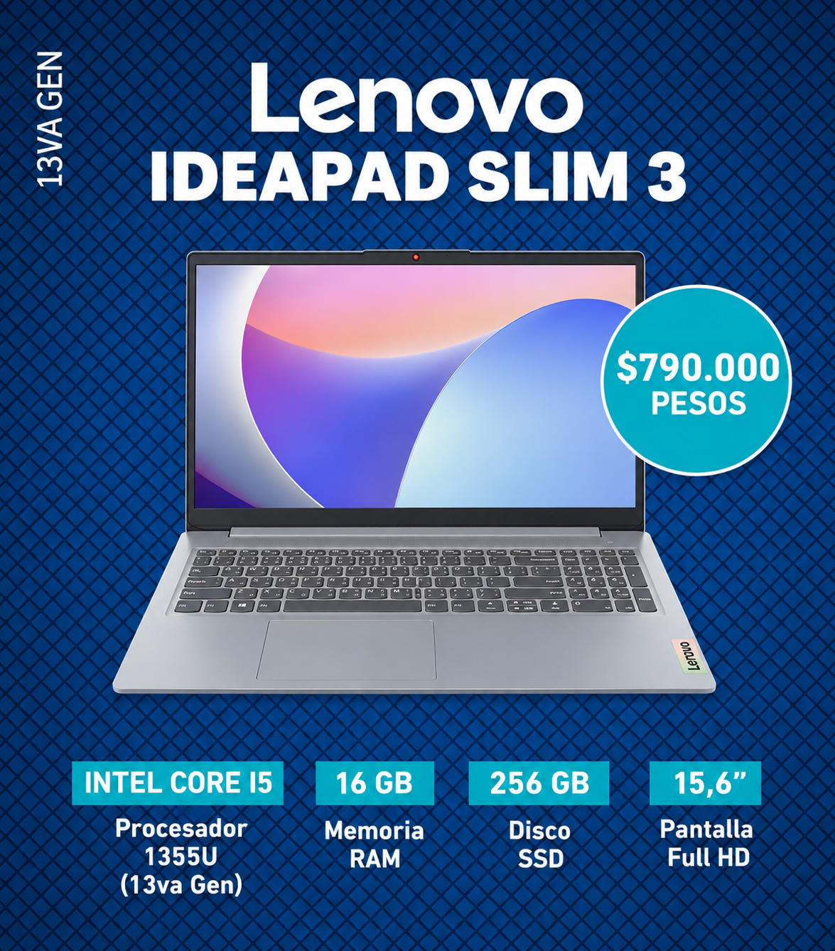 LENOVO IDEAPAD SLIM 3 15IRU8