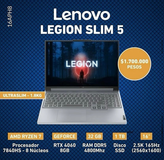 LENOVO LEGION SLIM 5 16APH8