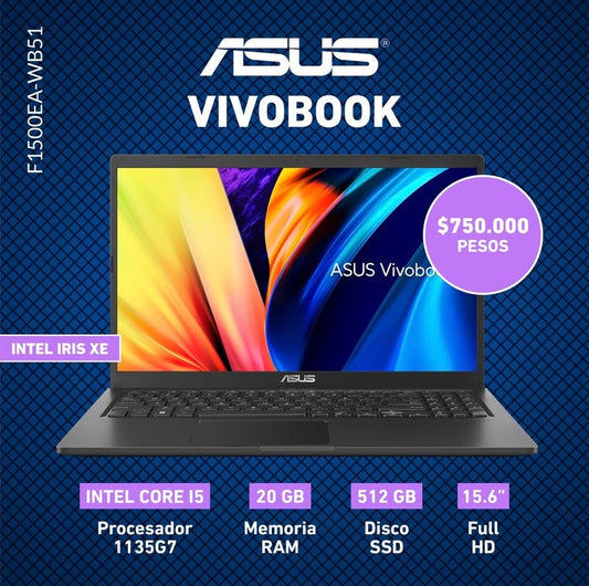 ASUS VIVOBOOK F1500EA-WB51