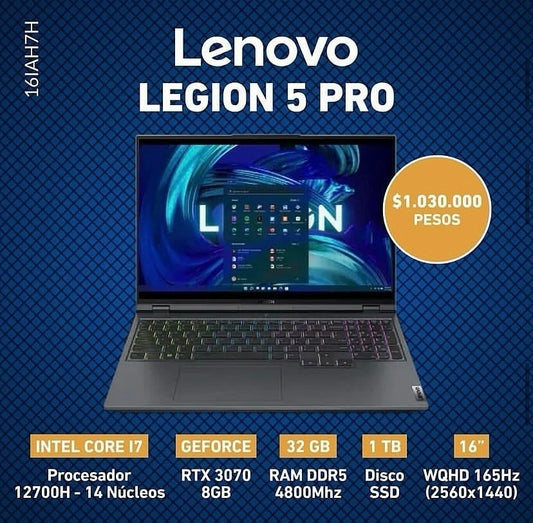LENOVO LEGION 5 PRO 16IAH7H