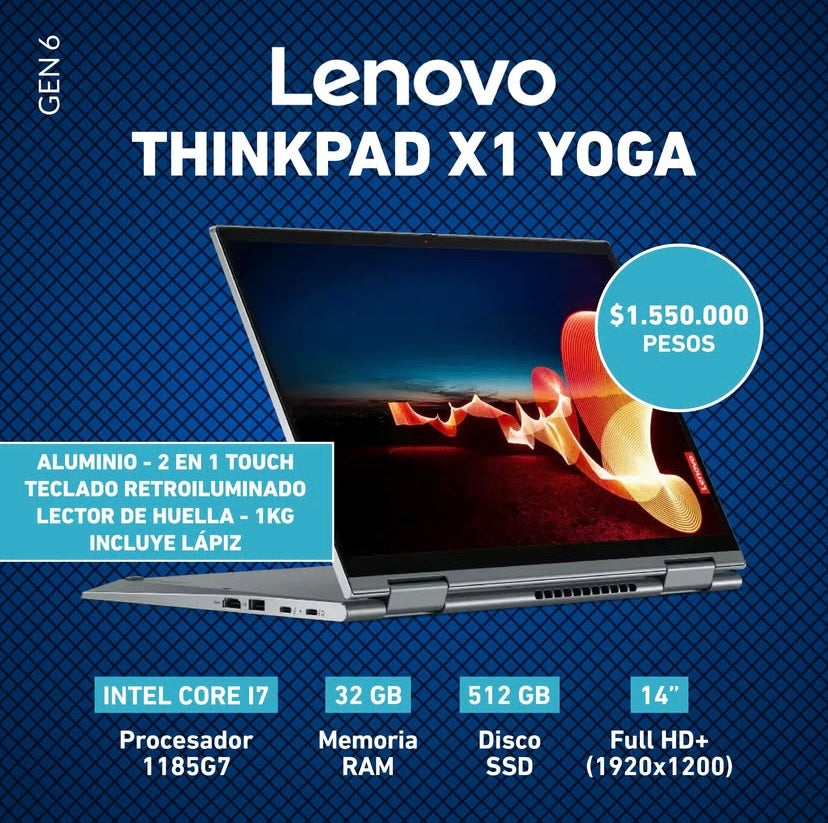 LENOVO THINKPAD X1 YOGA GEN 6