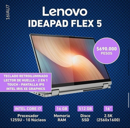 LENOVO IDEAPAD FLEX 5 16IAU7